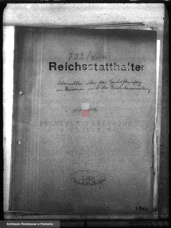 Obraz 4 z jednostki "Übersichten über den Geschäftsumfang im Bauwesen und der Reichsbauverwaltung"