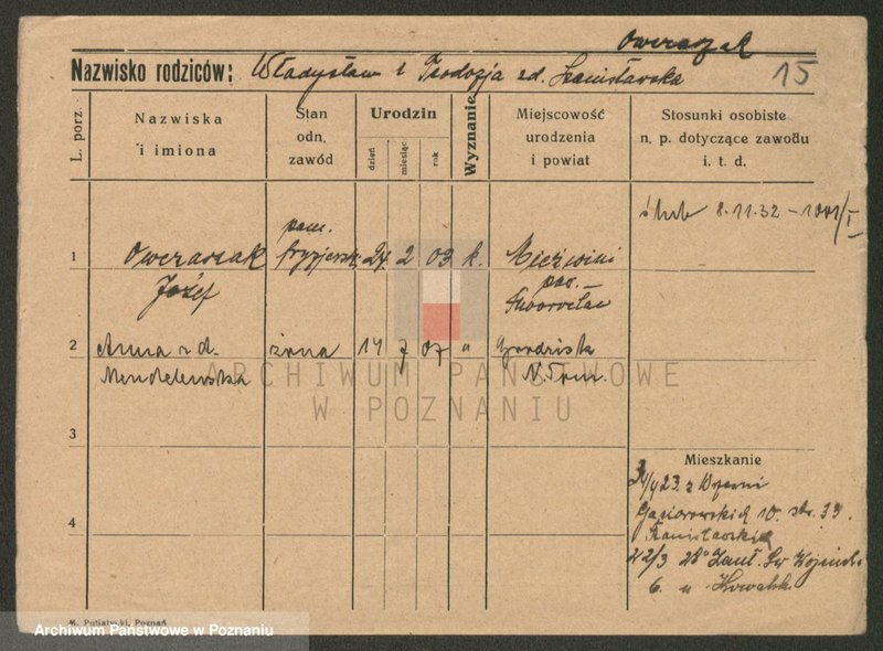 Obraz 15 z jednostki "Owczarzak - Ożyński"