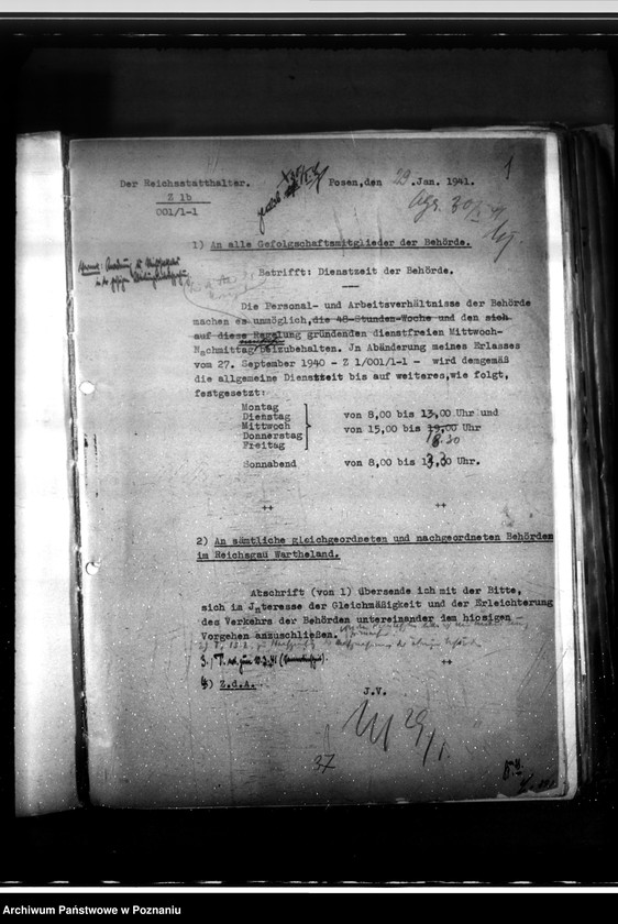 Obraz 5 z jednostki "Dienstzeit bei den Behörden"