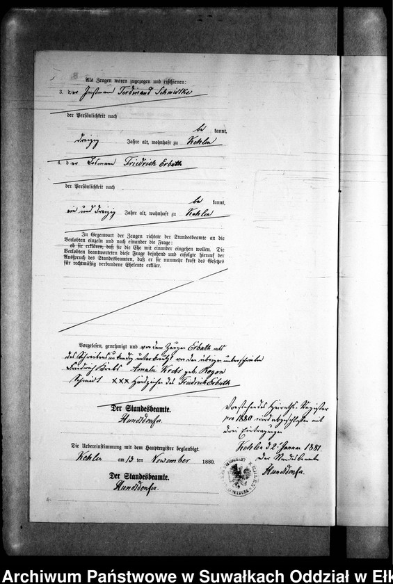 image.from.unit.number "Heiraths-Neben-Register des Preussischen Standes-Amtes Kehlen Kreis Angerburg"