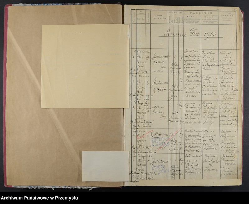 Obraz 5 z jednostki "Księga urodzeń Zasanie"