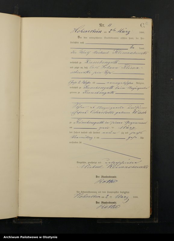 image.from.unit.number "Sterbe-Neben-Register Nr 1 - 77"