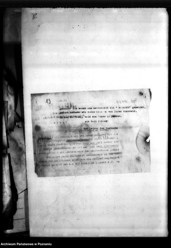 Obraz 17 z jednostki "Korespondencja w sprawie miejscowych Niemców, którzy zginęli w 1939 roku L - Z"