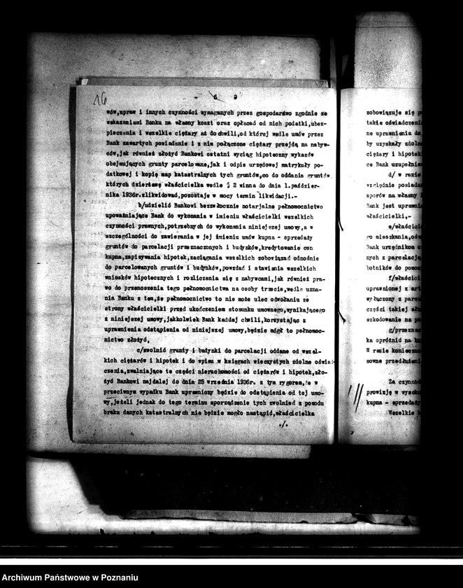 Obraz 20 z jednostki "Grodzisk powiat nowotomyski parcelacja Państwowego Banku Rolnego"