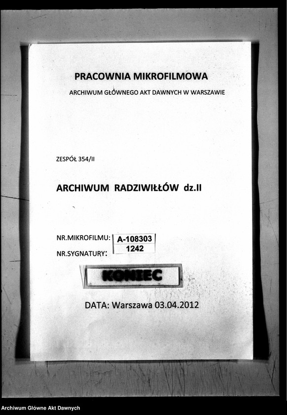 image.from.unit.number "List przypowiedni Jana[II] Kazimierza, króla polskiego i wielkiego księcia litewskiego oraz króla szwedzkiego, dla Bogusława księcia Radziwiłła, koniuszego litewskiego i generała gwardii JKM, w którym nakazuje mu zaciągnięcie regimentu rajtarskiego w liczbie 800 koni, a także określa czas jego służby oraz żołd."