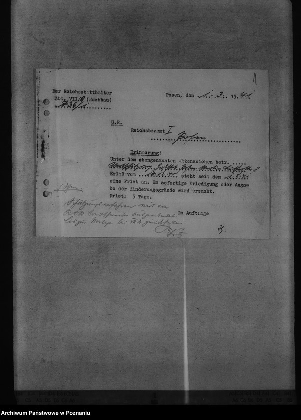 Obraz 5 z jednostki "Budowle dla urzędów celnych"