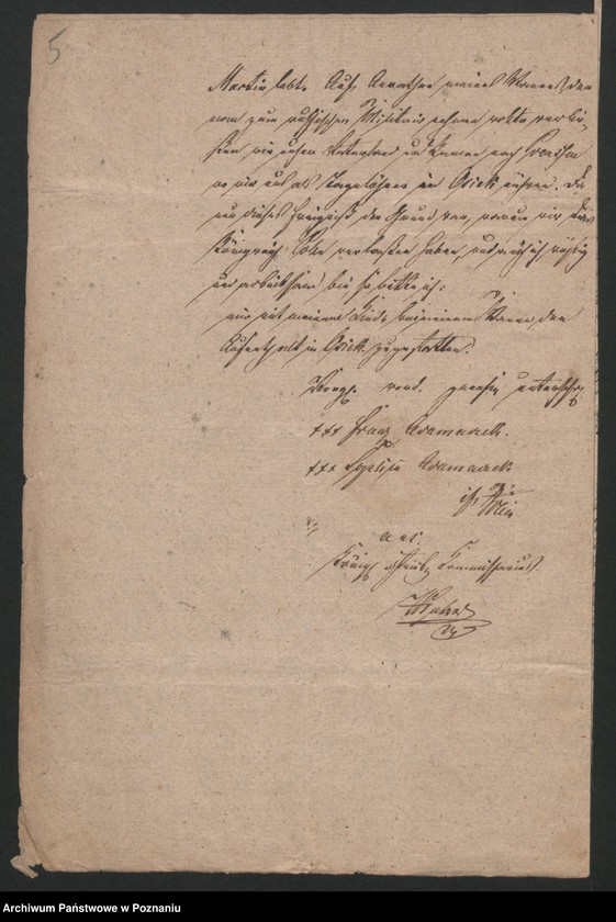 Obraz 7 z jednostki "A. betr. Personalia der polnischen Überläufer Franz und Sofia Adamczak /al. Gościniak, Adamiak/"