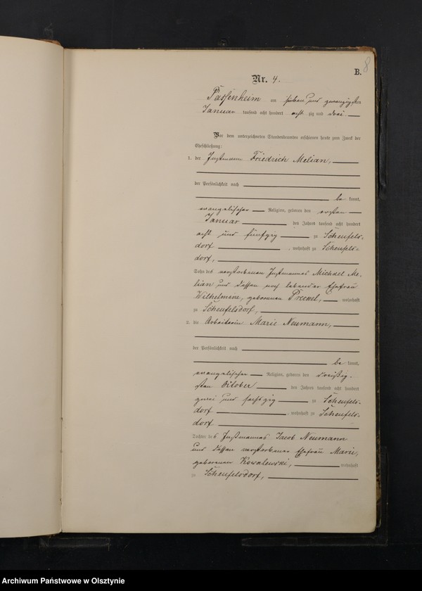 image.from.unit.number "Heiraths-Haupt-Register Nr 1 - 49"