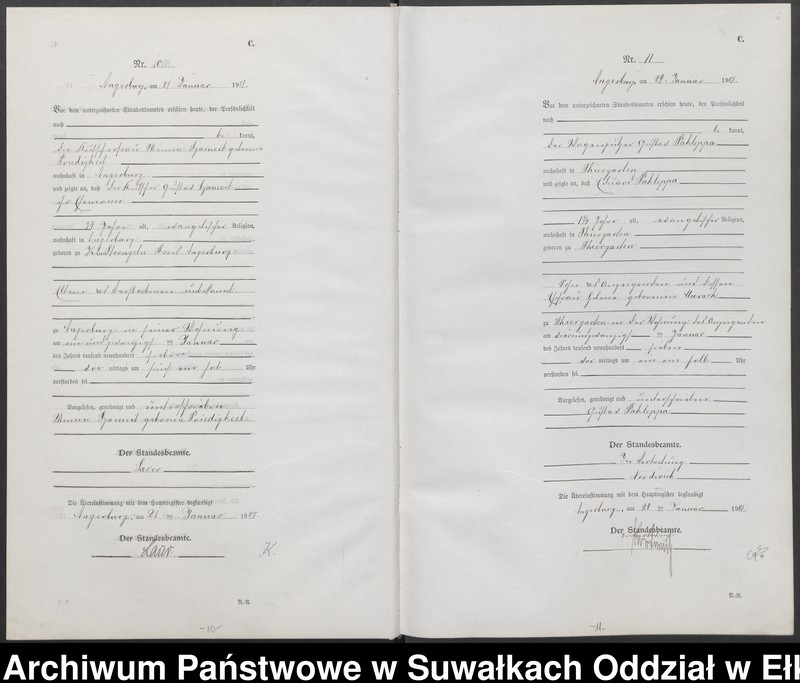 image.from.unit.number "[Sterbe-Neben-Register des Preussischen Standes-Amtes Angerburg Kreis Angerburg]"