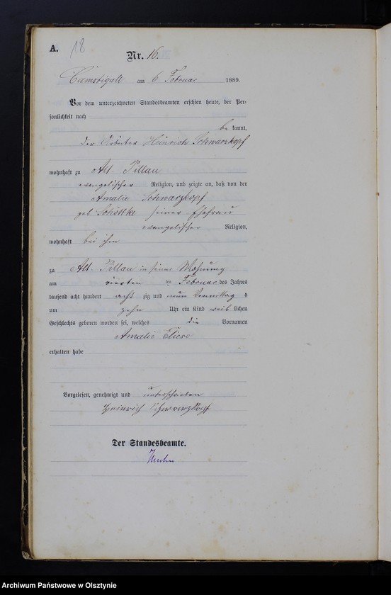 image.from.unit.number "Geburts-Haupt-Register Nr 1 - 199"