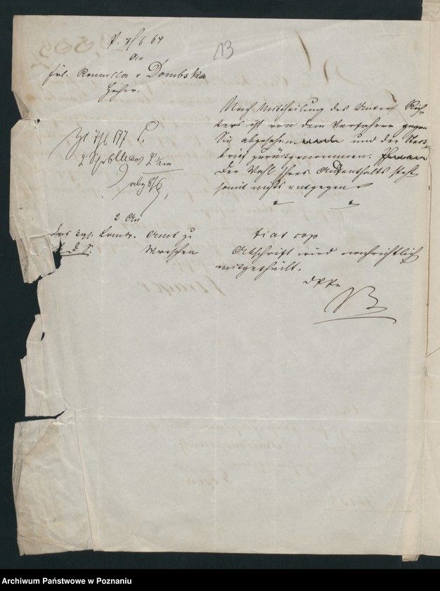 Obraz 18 z jednostki "A. betr. Fräulein Kamilla Dąbska"