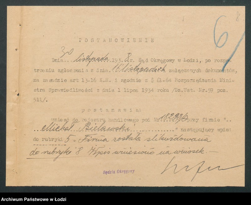 Obraz 10 z jednostki "Michał Bielawski - sklep spożywczy"