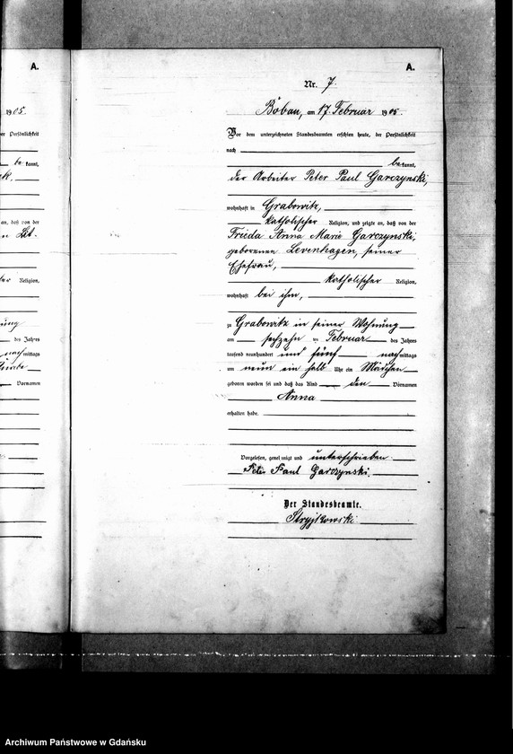 image.from.unit.number "Księga urodzeń "