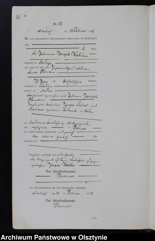 image.from.unit.number "Sterbe -Neben-Register Nr 1-68"