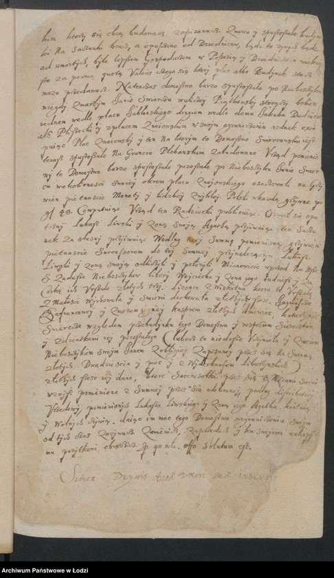 Obraz 3 z jednostki "Księga ławniczo-radziecka miasta Pabianic"