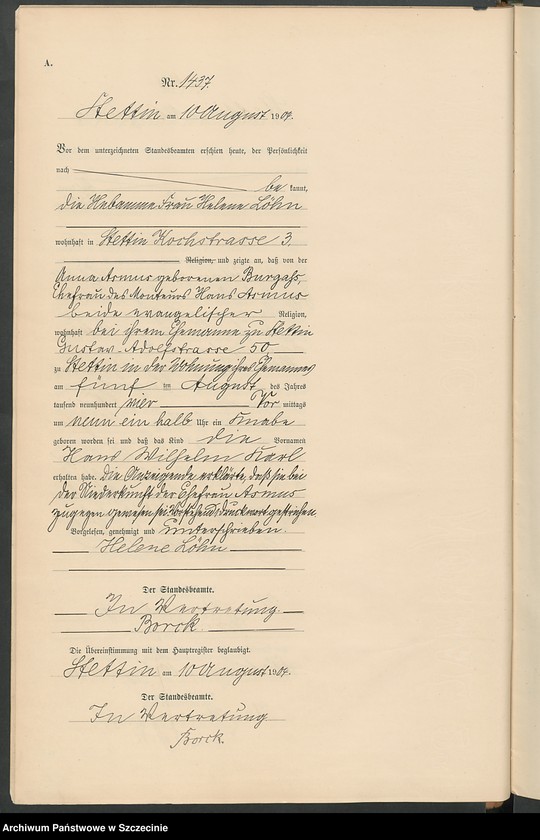image.from.unit.number "Geburts-Register (Neben-Register) Band IV"