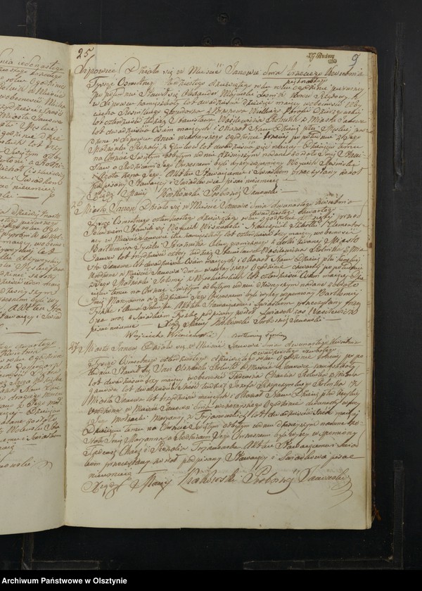 image.from.unit.number "Akta Urodzenia, Małżeństw, Zeyścia Parafij Janowskiej Powiatu Przasnyskiego Gubernij Płockiej z Roku 1849"