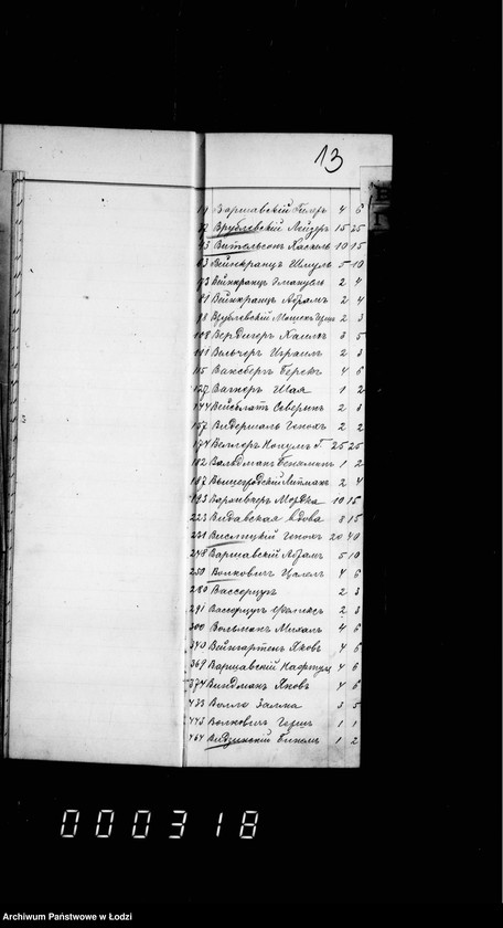 Obraz 11 z jednostki "Afławit uczyliszcznago i bożnicznago sbora za 1902 goda"