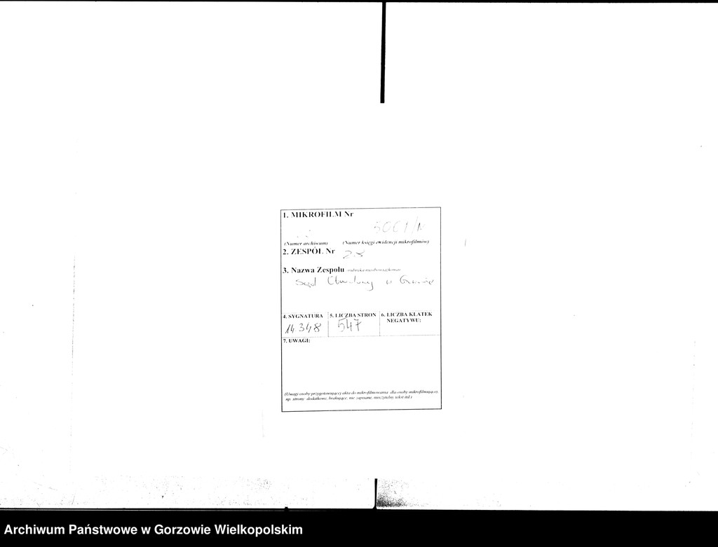 image.from.unit.number "Duplikate der Kirchenbücher von der Parochie Beyersdorf: Beyersdorf (Baczyna), Zanzin (Santocko), Loppow (Łupowo), Neuendorf (Chróścik)"