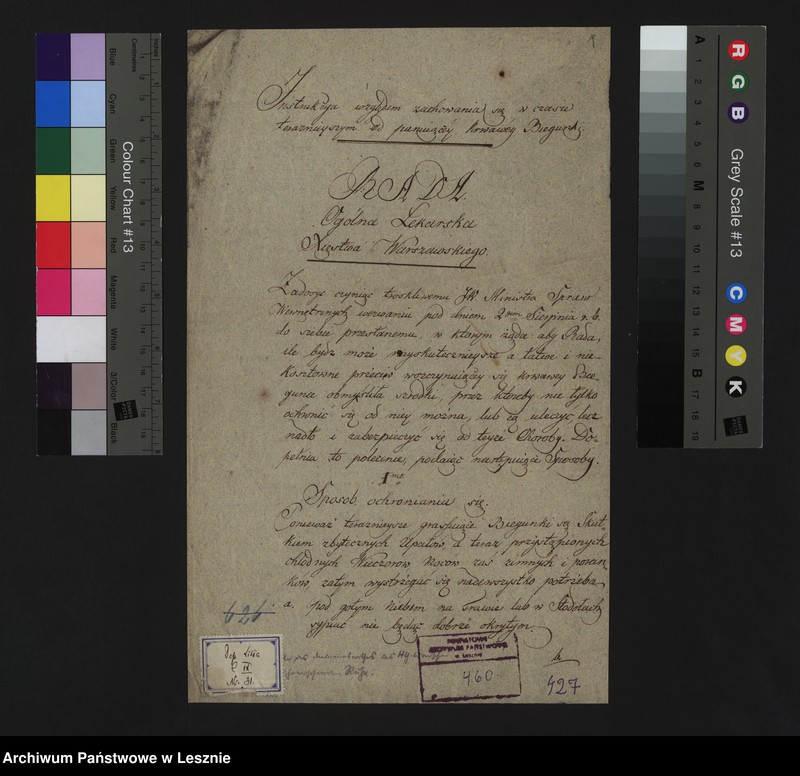 Obraz 3 z jednostki "[Instrukcja względem zachowania się w czasie teraźniejszym od panującej krwawej biegunki]"