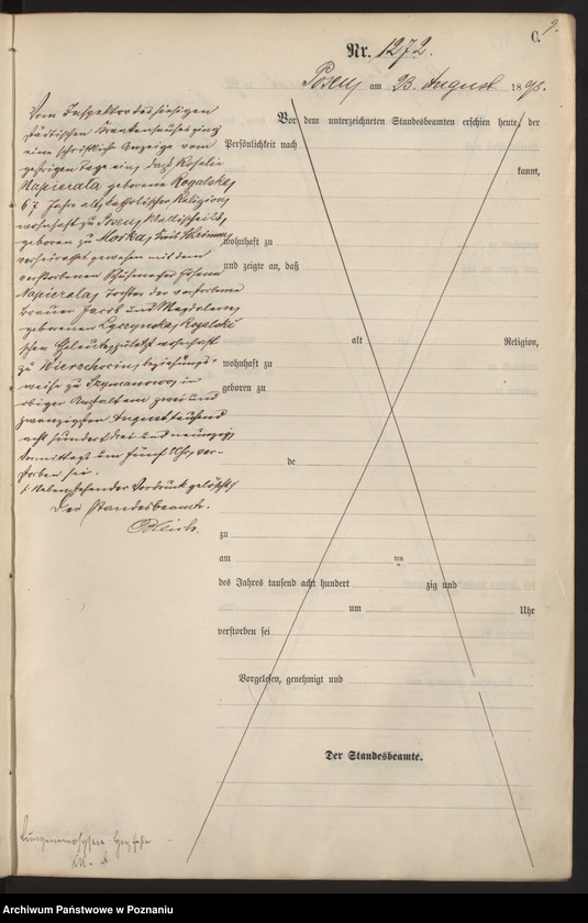 Obraz 12 z jednostki "Księga zgonów t. IV"