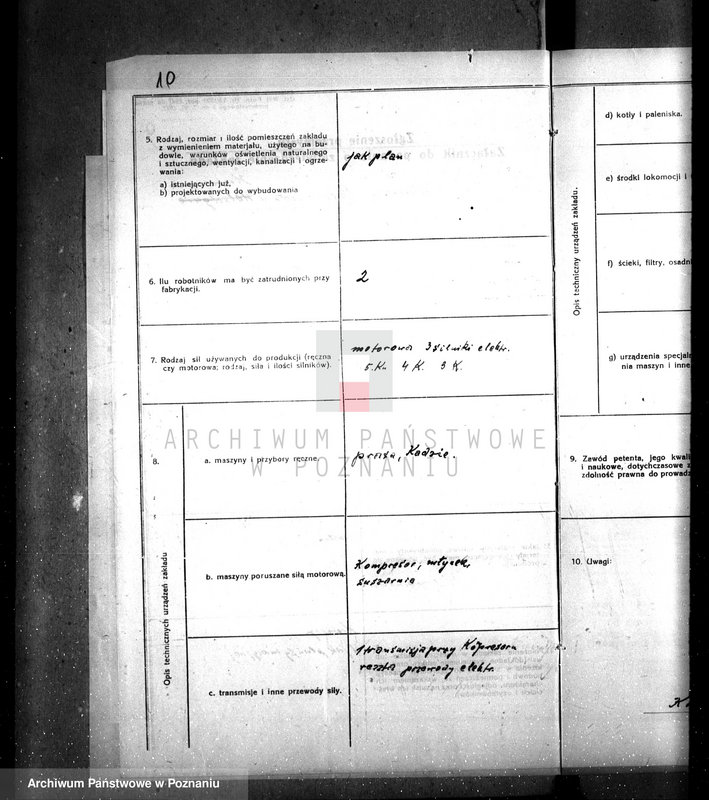 Obraz 14 z jednostki "Zatwierdzenie zakładu przemysłowego /mleczarnia/ w Krotoszynie /spółka z nieogr. odp"