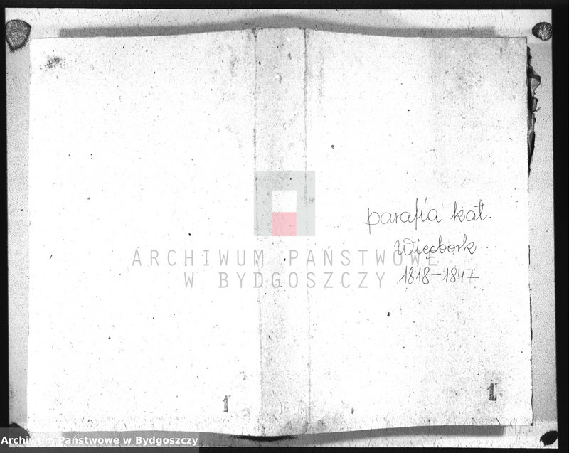 image.from.team "Akta metrykalne parafii rzymskokatolickiej w Więcborku, pow. Złotów"