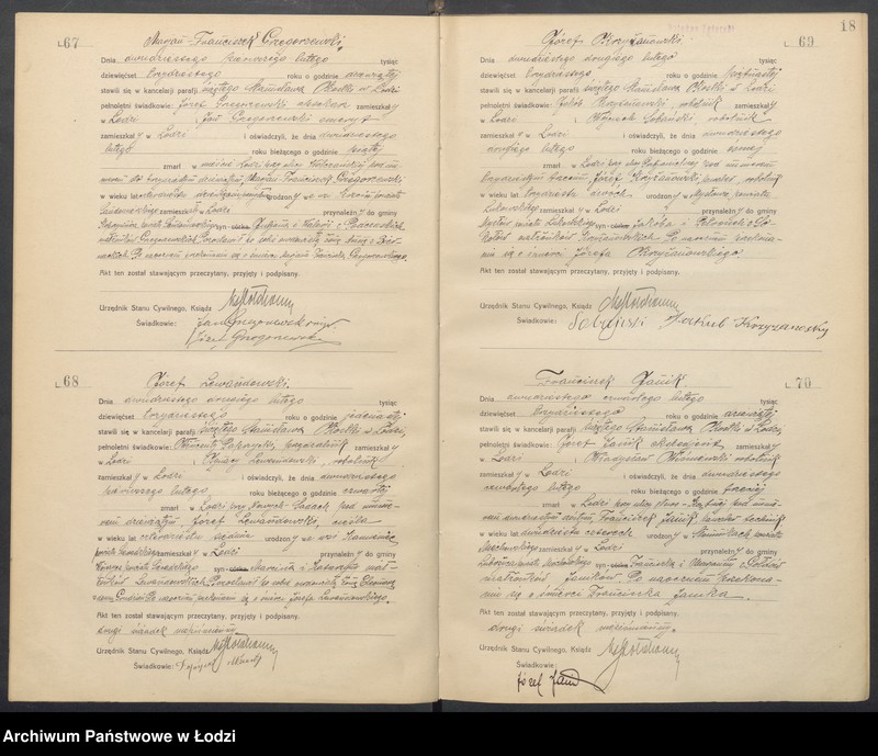 Obraz 20 z jednostki "Akta zgonów"