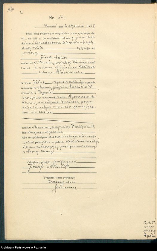 image.from.unit.number "Księga miejscowa zgonów tom I [Rejestr główny zgonów]"