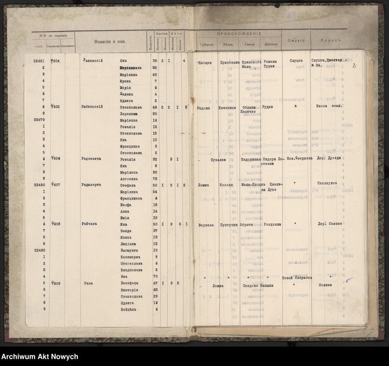 image.from.unit.number "Spis wysiedlonych. Litera R."