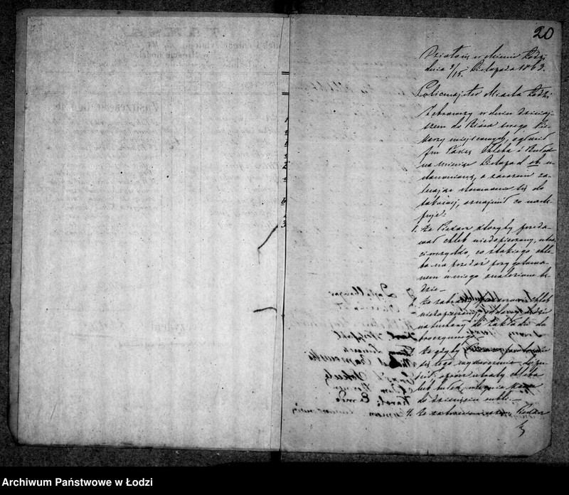 Obraz 18 z jednostki "Akta w przedmiocie piekarzy i rzeźników"