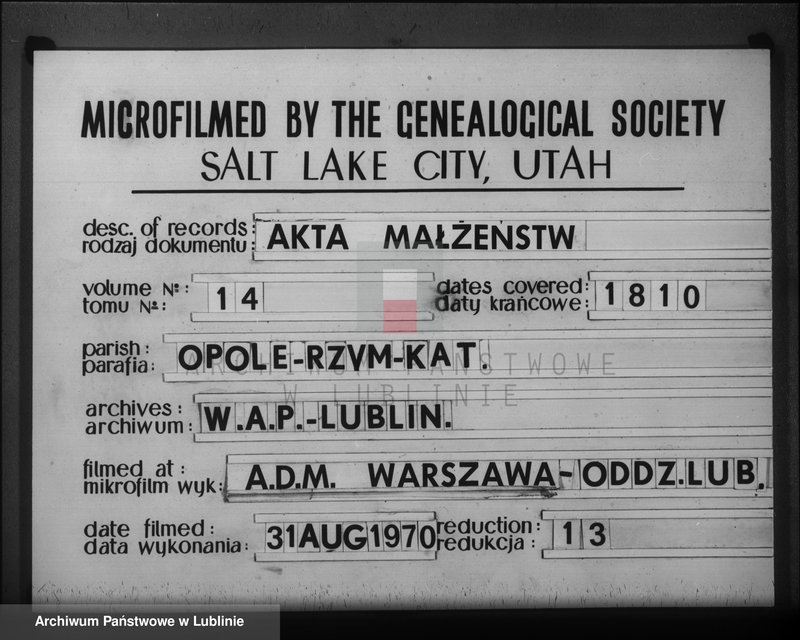 image.from.unit.number "Księga zapowiedzi i małżeństw"