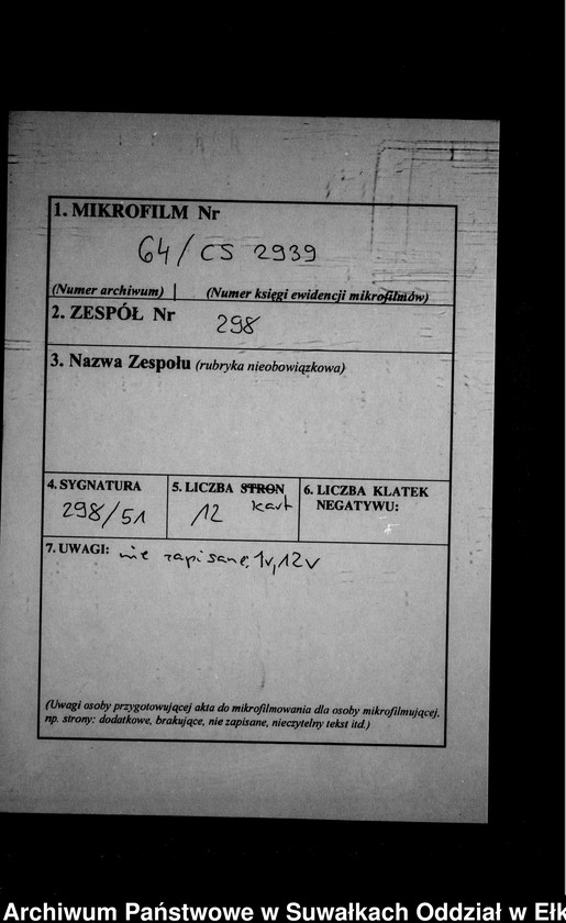 image.from.unit.number "Sterbe-Neben-Register des Preussischen Standes-Amtes Kehlen Kreis Angerburg"