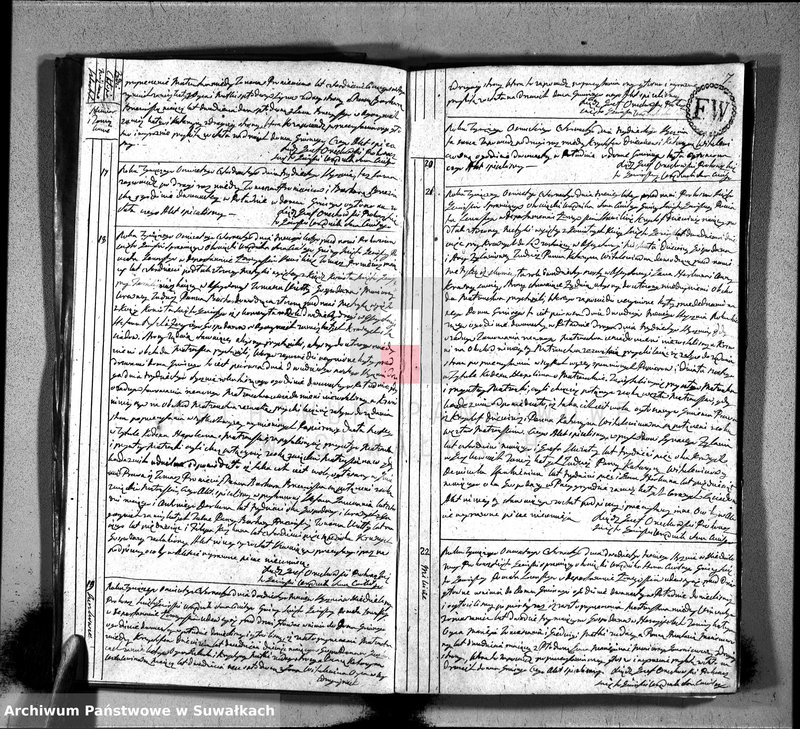 image.from.unit.number "Akta zaślubionych gminy świętojeziorskiey od 1-go stycznia 1814 roku aż do ostatniego grudnia"