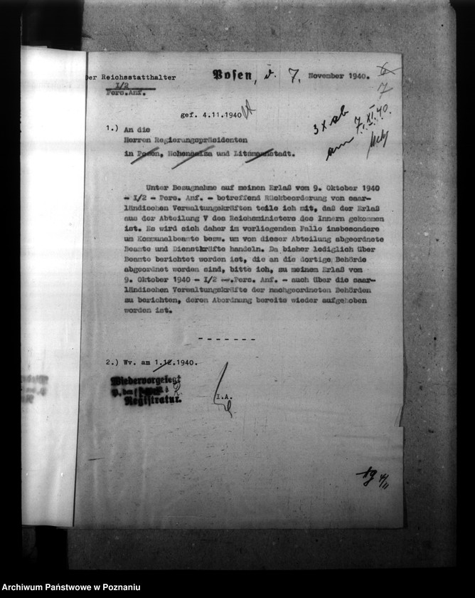 Obraz 11 z jednostki "Abordnungen der Angestellten des öffentlichen Dienstes"