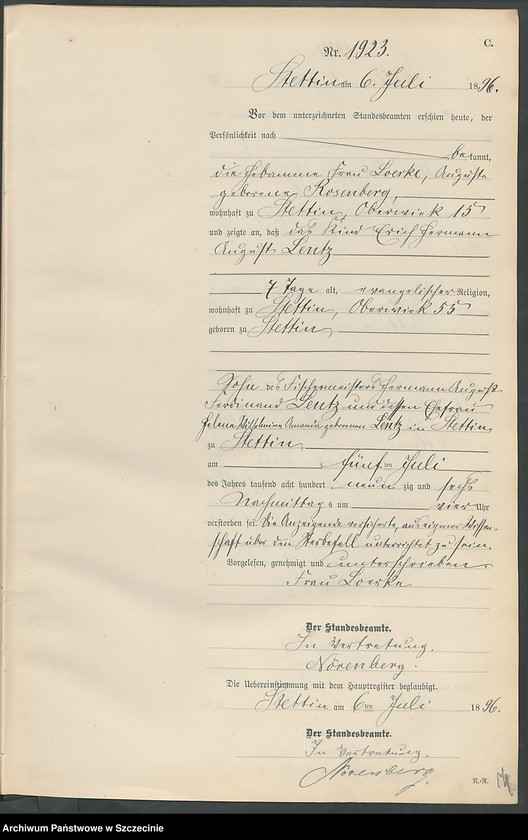 image.from.unit.number "Sterbe-Register (Neben-Register) Band V"