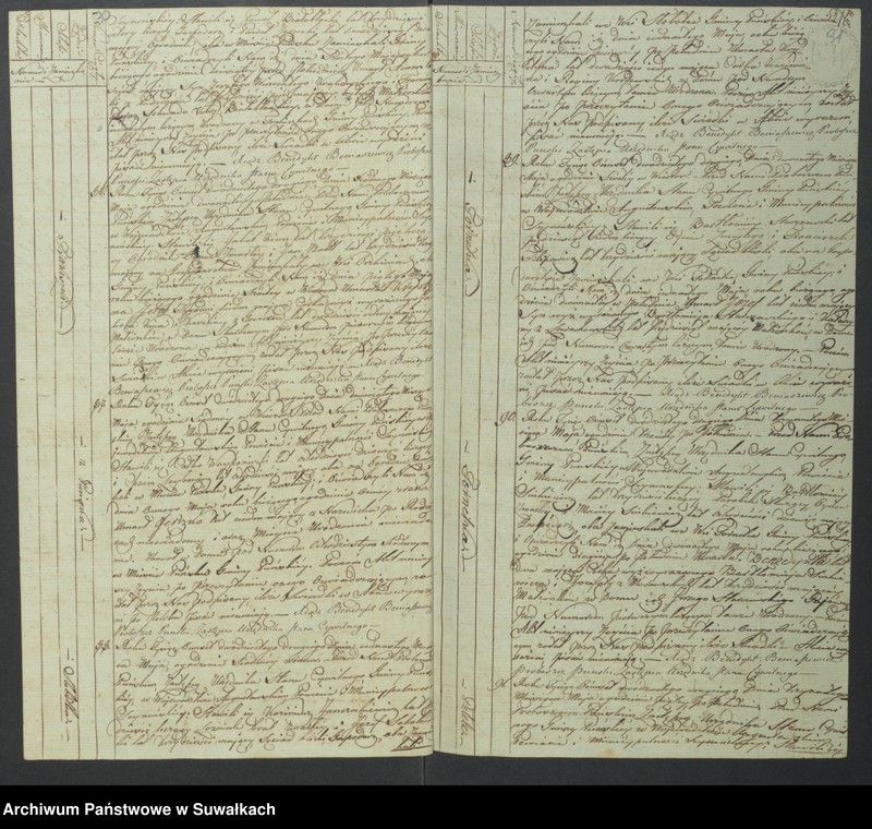 image.from.unit.number "Akta zeszłych gminy puńskiey od dnia 1 stycznia do ostatniego grudnia 1822 roku"