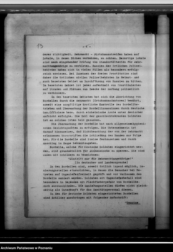 Obraz 17 z jednostki "Zarządzenia w sprawie zwalczania prostytucji i chorób wenerycznych"