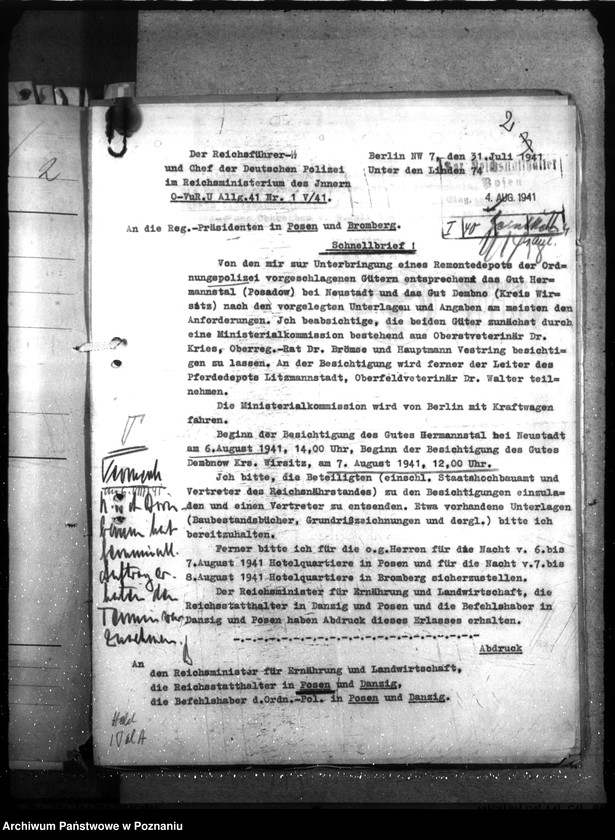 Obraz 6 z jednostki "Pferdedepot der Polizei - Hermanntal bei Neustadt (Posadowo, powiat Nowy Tomyśl) I"