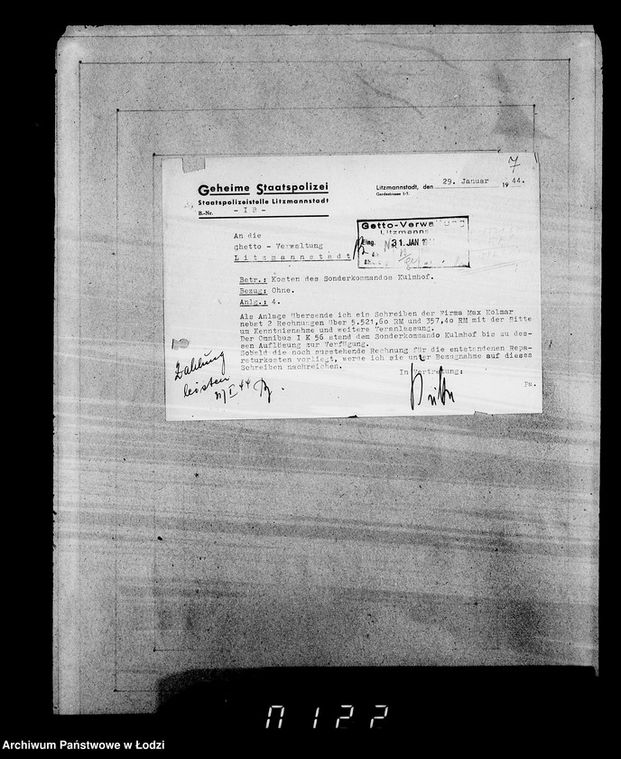 Obraz 11 z jednostki "Sonderkonto 12300. Belege 1656-1792"