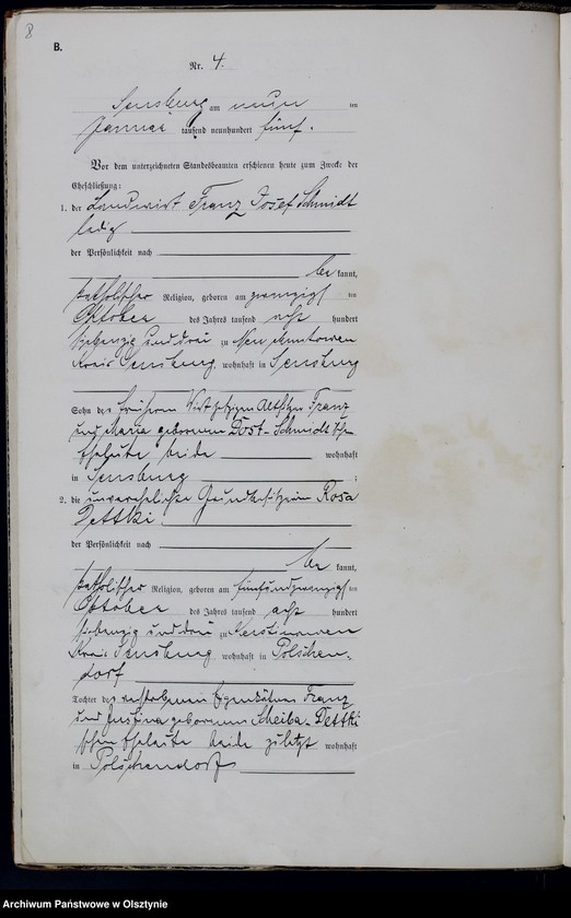 image.from.unit.number "Heiraths-Haupt-Register Nr 1 - 63"