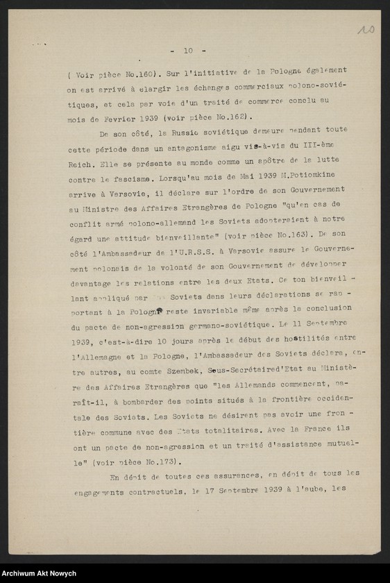 image.from.unit.number "Exposé de Monsieur Graliński, sous - secretaire d