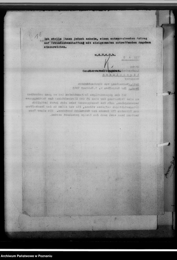 Obraz 14 z jednostki "Betrifft: Verkartung der Kirchenbücher"