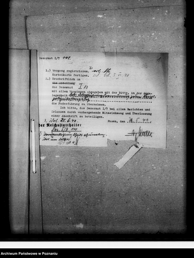 Obraz 5 z jednostki "Einführung des Reichspolizseikostengesetzes"