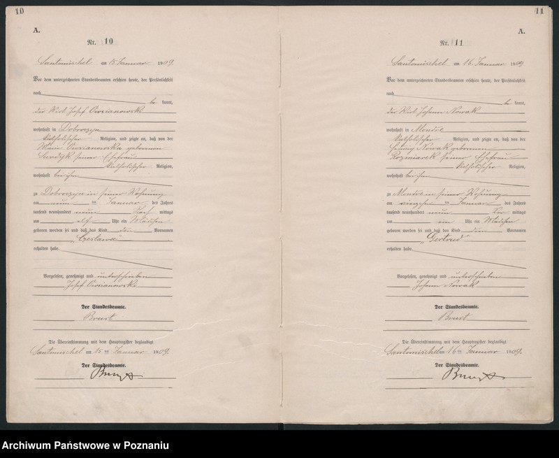 Obraz 8 z jednostki "Geburts-Neben-Register"