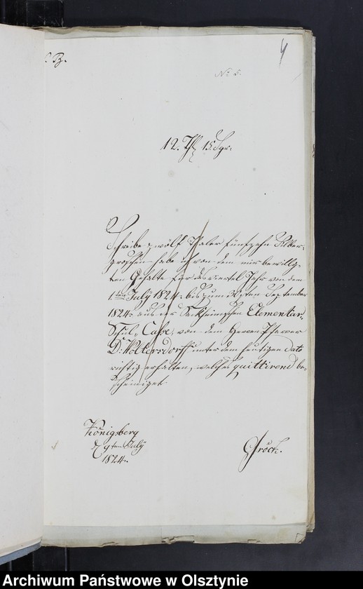 image.from.unit.number "Beläge zur Rechnung über Einnahme und Ausgabe der Litthauischen Elementar Schule auf dem Sackheim zu Königsberg"