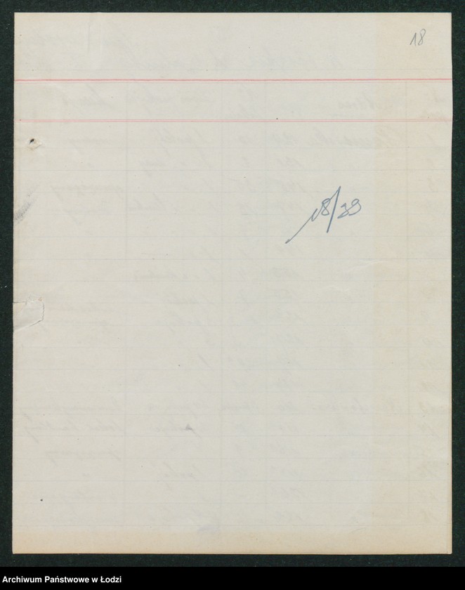 Obraz 20 z jednostki "[Akta IX Komisariatu Milicji Obywatelskiej - pokwitowania, spisy oddanej broni, spisy wolnych lokali, rowerów i motocykli]"