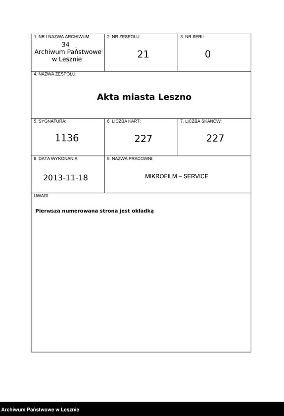 Obraz 1 z jednostki "[Die Utensilien des hiesigen Militär-Lazaretts des 2-ten Bataillons des Infanterieregiments von Stockhausen]"