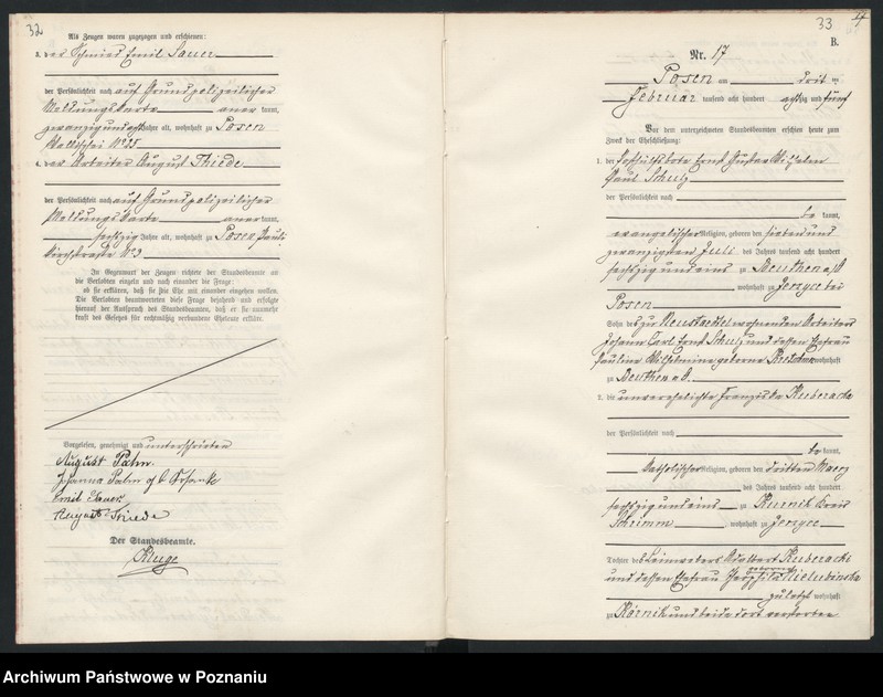 Obraz 19 z jednostki "Księga małżeństw"