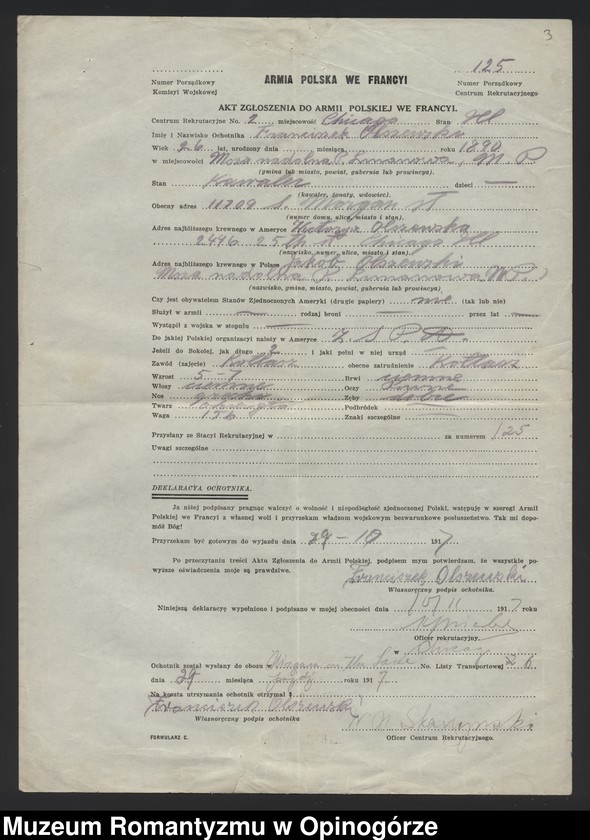 Obraz 5 z jednostki "Olszewski Franciszek"